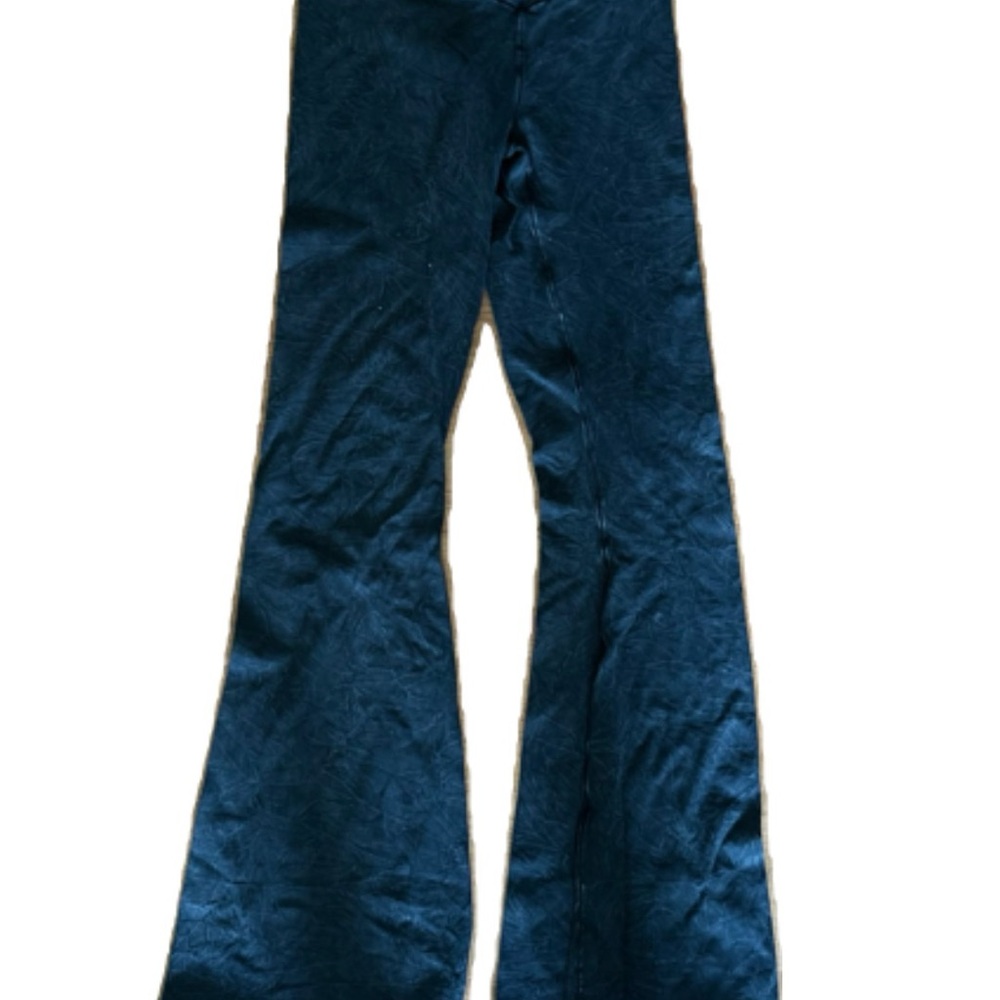 Aerie Flare Leggings Black washed out
